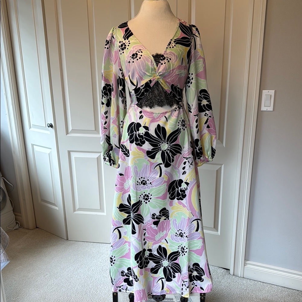 ASOS Pastel Floral Patterned Dress